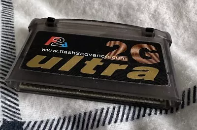 WORKING Flash2advance 2G Ultra ROM Gameboy Advance Cartridge Nintendo GBA 2/2 • £19.99