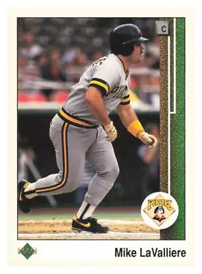 1989 Upper Deck #417 Mike LaValliere • $2.50