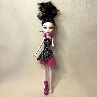 Monster High Frights Camera Action Black Carpet Draculaura 2008 Mattel Incomplet • $16.95