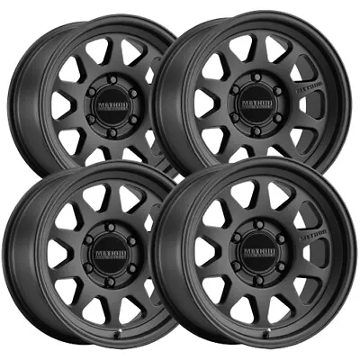 (Set Of 4) Method MR316 17x8 6x135 +25mm Matte Black Wheels Rims 17  Inch • $1076