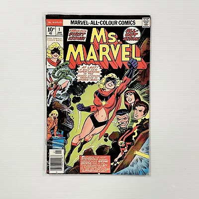 Ms Marvel #1 1977 VG/FN 1st Appearance Of Carol Danvers Pence Copy • £30