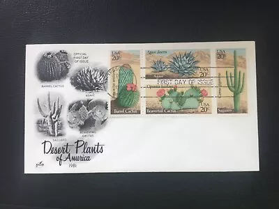 ICOLLECTZONE  US 1942-45 Desert Plants FDC  (F400) • $3.96