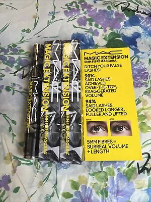 X2 MAC Magic Extension 5mm Fibre Mascara (11ml) Each • $15