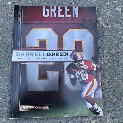 Washington Redskins Press Box Legends Darrell Green Book • $5