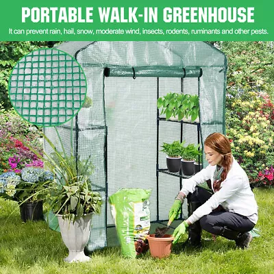 Walk-in Greenhouse Portable Greenhouses For Indoors Outdoors Cold Frost🧃 • $55.39