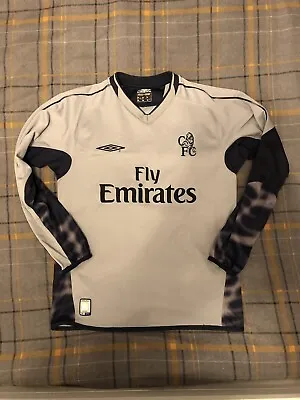 £60 • Buy Chelsea Football Club 2003-2004 Goal Keeper Shirt Jersey