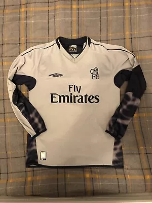 £60 • Buy Chelsea Football Club 2003-2004 Goal Keeper Shirt Jersey