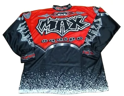 Vintage Motocross Kit Adult Jersey Max Equip Zero One Retro Evo MX Vinduro  • $37.29