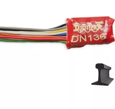 Digitrax DN136D ~ New 2024 ~ 1 Amp ~ HO Or N Scale Wired DCC Mobile Decoder • $21.23
