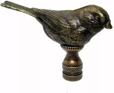 Solid Brass Bird Lamp Finial Lamp Accessories • $29.99