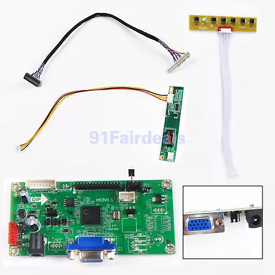 HDMI+DVI+VGA+AUDIO LCD Controller Board Kit For LTN154AT01 1280*800 DIY Monitor • $17.98