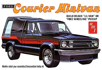 1/25 Scale Model Kit 1978 Ford Courier Minivan - 2 In 1 Kit -Skill 2 AMT1210 • $29.95
