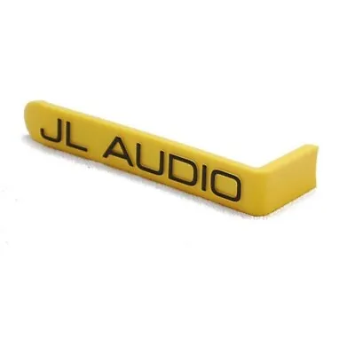 JL Audio 2 Inch 104675L Mastercraft Yellow Left Boat Speaker Badge • $2.97