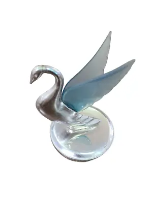 1940's Packard Cormorant Bird Radiator Cap - ORIGINAL Ornament Mascot Teal Wings • $127.22