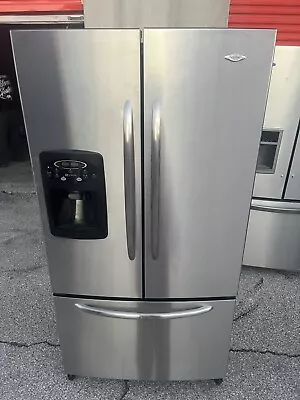 Local Pickup Maytag French Door Stainless Steel MFD2561HES Large Refrigerator • $250