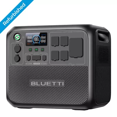 BLUETTI AC200L 2048Wh 2400W Portable Power Station Solar Generator For Backup • $959.20