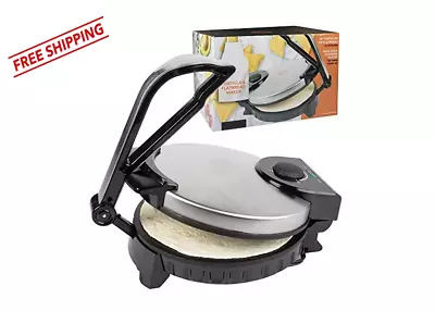 Electric Tortilla Maker Heavy Duty Non-stick Cooker Homemade Flatbread • $110.85