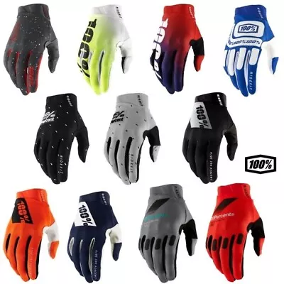 2024 100% Ridefit MX Motocross Offroad Riding Gloves - Pick Size & Color • $29.50