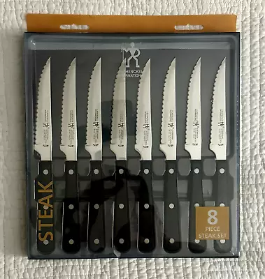 New J.A. Henckels International 8 Pc Serrated Steak Knife Set (5077) • $38.99