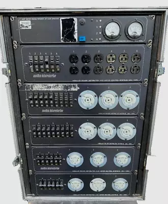 200A Motion Labs Power Distro Box-(15)Hubbell L18-20R Outlets Breaker #493 (One) • $4800