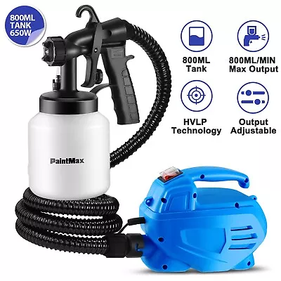 £29.99 • Buy 800ML HVLP Paint Sprayer Handheld 650W Electric Spray DIY Gun Machine Home Tool