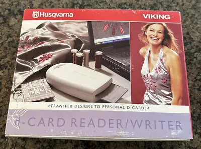 Husqvarna Viking D CARD READER WRITER Embroidery Software 4 Windows 95 98 XP • $99.99