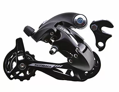 New! Genuine Sunrace Rear Derailleur 7/8 Speed Rdm41-sgs Direct In Black. • $25.99