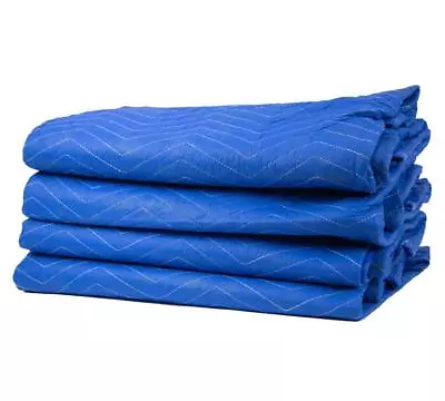 (4 Pack) 72  X 80  Non Woven Economy Moving Blankets • £48.20