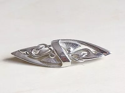 Hallmarked Silver Ola Gorie Orkney Scotland Stylised Thistle Brooch  • £29.99