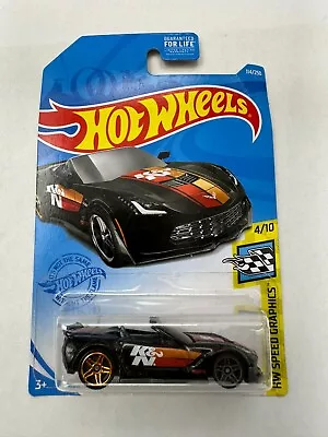 Hot Wheels 2017 Chevy Corvette C7 Z06 Convertible. VHTF! '21 HW Speed Graphics. • $3.25