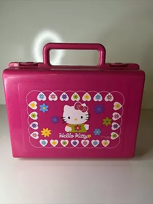 Vintage Sanrio Hello Kitty Pink Lunch Box 1994 Rare • $14.99