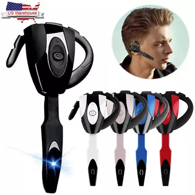 Bluetooth Headset Stereo Wireless Earpiece Earphone For Android IOS Cell Phones • $13.71