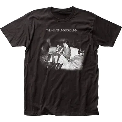 Velvet Underground Self-Titled T Shirt Mens Licensed Rock N Roll Band Tee Black • $17.49