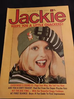 Rare Vintage JACKIE Magazine 25 JANUARY 1975 Donny & Marie Osmond Mud Slade 503 • £15