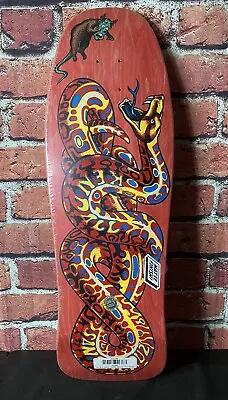 Santa Cruz Jeff Kendall SNAKE Skateboard Deck RED STAIN • $70