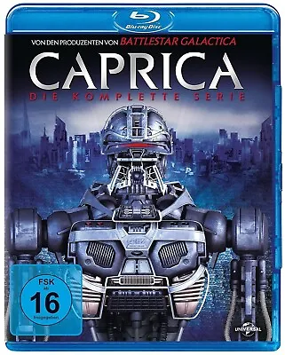 Caprica The Complete Series Import Blu-ray 5 Disc Set Region B New & Sealed • £27.95