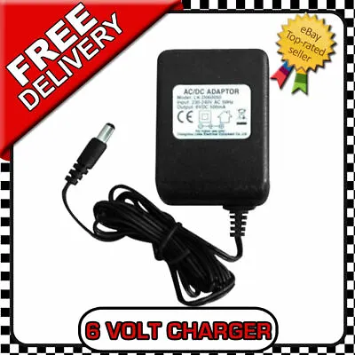 Ride On Car 6 Volt Charger Audi Bmw Jeep Quad Scrambler • £14.99