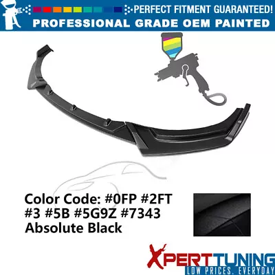 Fits 21-23 Ford Mustang Mach-E GT 4DR Front Bumper Lip PP #0FP Absolute Black • $261.99