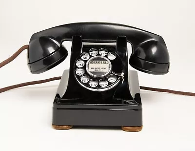 Vintage Fully Restored & Working Western Electric 302 Rotary Dial Telephone • $250