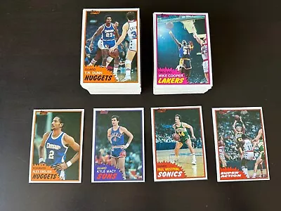 🏀 1981-82 Topps Basketball Set Break WEST #67-110 NM Singles  PICK CARD 🏀 • $2.99