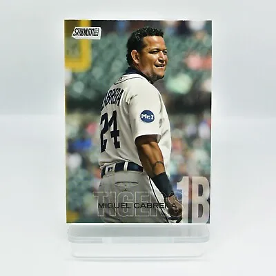 Miguel Cabrera - Detroit Tigers #2 Stadium Club Topps 2018 Baseball • £1.49