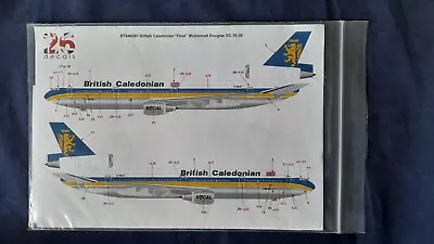 26 Decals 1/144 DC-10-30 British Caledonian  Final  - STS44261 • £20
