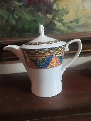 MIKASA SAO PAULO TEAPOT  Tea Pot Ultima Mosaic PERFECT CONDITION **RARE** • $79.99