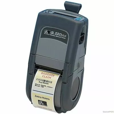 Zebra QL220 Plus Mobile Label Receipt Printer Bluetooth 1108Z BRAND NEW • $100