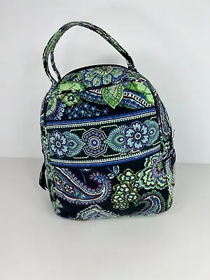Vera Bradley Lunch Bunch Bag In A Blue Rhapsody Multicolor Retired Fabric • $12.22