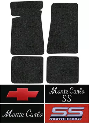 1982-1988 Chevy Monte Carlo Floor Mats - 4pc - Cutpile • $94.95