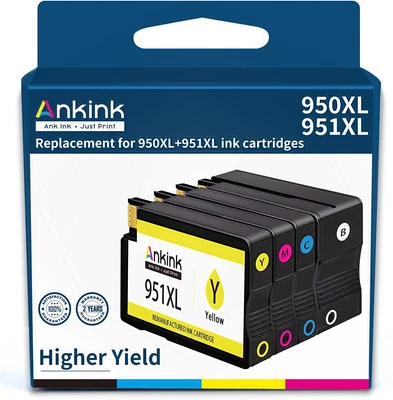 $31.08 • Buy 950XL 951XL Combo Pack For HP OfficeJet Pro 8600 8610 8620 Printer Ink Cartridge