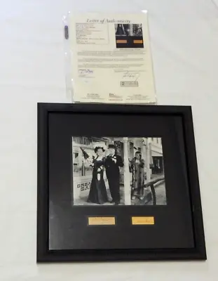 Rare W.C. Fields & Mae West My Little Chickadee Framed Matted Signatures W/ LOA • $699.99