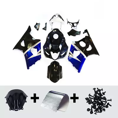 Bodywork For Suzuki GSXR1000 2003 2004 K3 03 04 White Blue Black ABS Fairings • $404.99