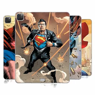 Official Superman Dc Comics Comic Book Art Gel Case For Apple Samsung Kindle • $41.75